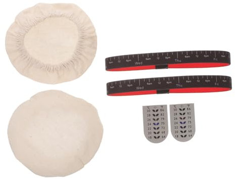 Ciieeo Sourdough Starter Jar Kit Bread Starter Lids Fermentation Bottle Accessory