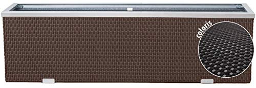 RATTANART SG03150RD04 - Vaso a cipolle, Colore: Nero