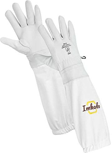 Imkado Imkerhandschuhe aus Rindsleder (9)