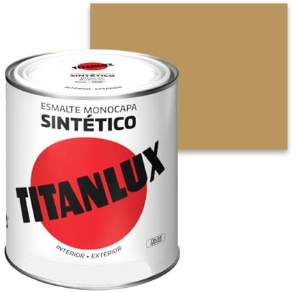 Titanlux Esmalte Sintético Brillante Beige 750 ml