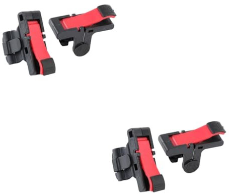 Artibetter 2St Hühnerfressendes Artefakt für das Telefon spielekonsole gaming controller Hähnchen fressendes Artefakt Spiel mit Telefonen Abs Joystick Tasten Gamecontroller-Hilfstool rot