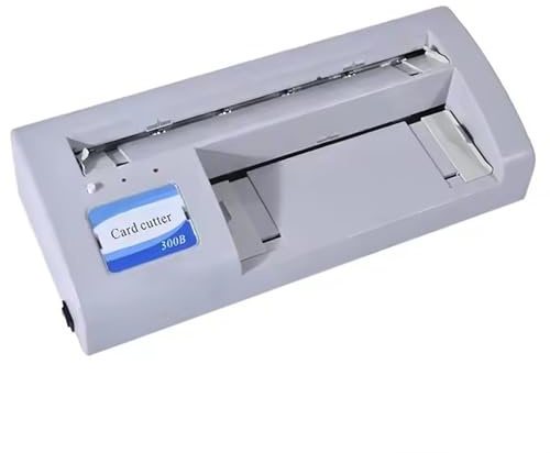 Macchina Elettrica per Taglio Biglietti da Visita – A4 & 90×54 mm Slitter Automatico con Doppio Alimentatore, 30 Carte/min, Supporta Spessore Carta 120–250 g, Ufficio & Tipografia