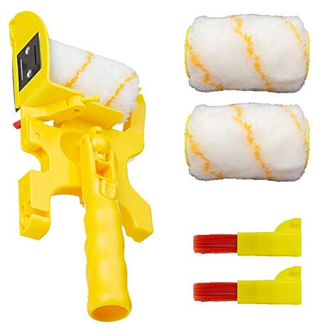 Rouleau De Coupe-Bordure À Peinture Propre pour Murs Et Plafonds, 6 Pièces Rouleau De Coupe-Bordure À Peinture Outils D'amélioration De La Maison Fournitures De Peinture