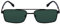 KARL LAGERFELD Herren Kl348s Sonnenbrille, Matte Black, Einheitsgröße