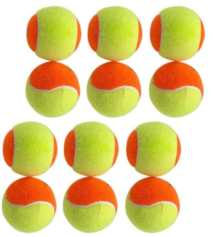12 pelotas de tenis de playa resistentes, resistentes a la resistencia, deportivas, de goma, suave, profesional, para tenis