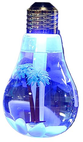 Humidificadores de Aire para Dormitorio - Humidificador Portátil de 400ml con 7 Luces de Colores - Difusor Purificador Recargable Silencioso para Casa Escritorio Viaje Dormitorio Oficina Sala de Estar