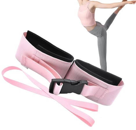 Banda de gimnasia, equipo ajustable de larga duración, banda elástica de gimnasia, para amigos, yoga, baile, saltos, práctica diaria, músculos y articulaciones