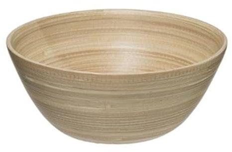 Paris Prix Five Simply Smart - Saladier en Bambou Bicolore 17cm Naturel
