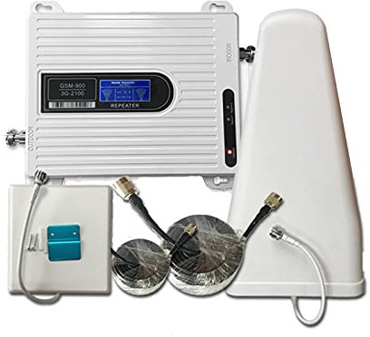 GUOZ 2G 3G Dual Band gsm Booster 900 WCDMA 2100 Amplificador DE CELUMANO Celular CELUMPHONE REPETRADOR DE SEÑAL DE MÓVIL LTE LTE Booster para el hogar