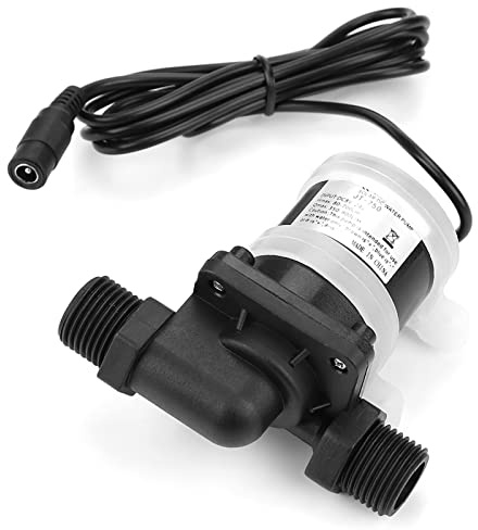 JT -750D4 Mini DC Borstlös Vattenpump, Liten 24V -pump, 800l/h Flödeshastighet, 7 M Hydraulisk Huvud, Mindre än 35dB -brus, -40 ℃ ~ 100 ℃ Temperatur, för Solvattenberedare,
