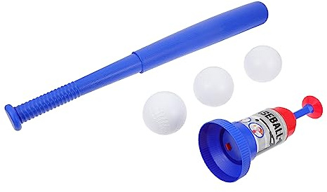 BESPORTBLE Children Baseball Training Toy with Automatic Pitching Machine, Lightweight Abs Material, Indoor Use for Improving Motor Skills and Developing Baseball Practice