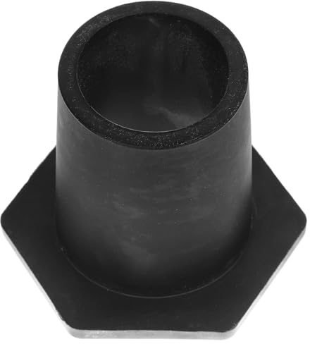 Veemoon Bouchon de Fixation en Silicone Noir pour Trou de Parasol Stabilisateur pour Parasol de Terrasse Jardin ou Plage Accessoire Anti-Vent pour Table de Patio