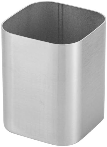 Muteitt Stiftehalter Für Den Schreibtisch, Stiftehalter Aus Edelstahl, Stiftebecher, Stifteetui, Make-up-pinselhalter, Schreibwaren-Organizer