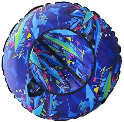 Trineo De Nieve | Balsa Inflable de 104 Centímetros con Asa - Trineo para Niños y Adultos | para Actividades de Invierno en Exteriores Camping y Diversión