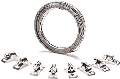 Endast lås för slangklämmor Endless tension straps W4 12.7mm 25 stycken