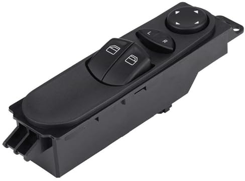 KSTE Interruptor de Elevalunas, Maestro del Poder del Coche de la Ventana de Control Fit Interruptor de Botón para Mecdes-Benz Vito 2003-2014 W639