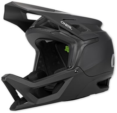 O'NEAL Transition Helm I Mountainbike Helm | Enduro MTB Downhill | Leichter und sportlicher Fahrradhelm Damen & Herren mit guter BelüftungI Schwarz I Größe XL