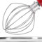 Wire Whip Compatible with KitchenAid KSM150, RRK150 Artisan Series, Heavy Duty K5SS Stand Mixer, Stainless Steel Assecories Attachment Whisk for Kitchen Aid KSM150/ RRK150/ K5SS Tilt-Head Stand Mixer.