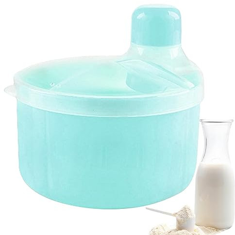 Honhoha Distributeurs de Formule - Conteneur de Stockage de collations hermétique pour Formule,Stockage portatif de Casse-croûte de Nourriture de Stockage de Lait en Poudre pour Le Lait en Poudre