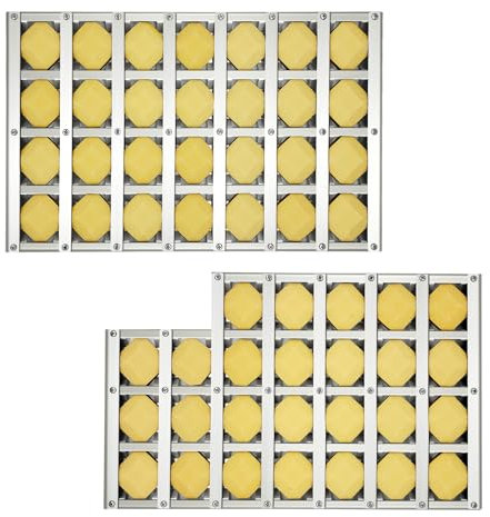 Clivimi BBQ Grill Bricchette Vassoio per Dynasty DBQ30F, bricchette in ceramica Grill Piastra di calore Scudo termico Griglia a Gas Accessori di ricambio