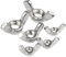 JXPXJMY 30 piezas tuercas de mariposa de acero inoxidable 304, tipos M3/M4/M5/M6 4 para reparaciones de automóviles y motos, electrónica, construcción y equipos domésticos