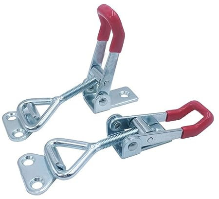 KALLORY 5Pièces Sauterelle à Bascule Horizontale Ajustable pour Serrage de Outil Montage