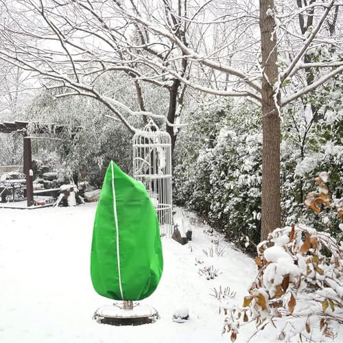 Reliable Plant Covers 2 Pack Antifreeze Blankets for Outdoor Use in Winter (80x100cm)