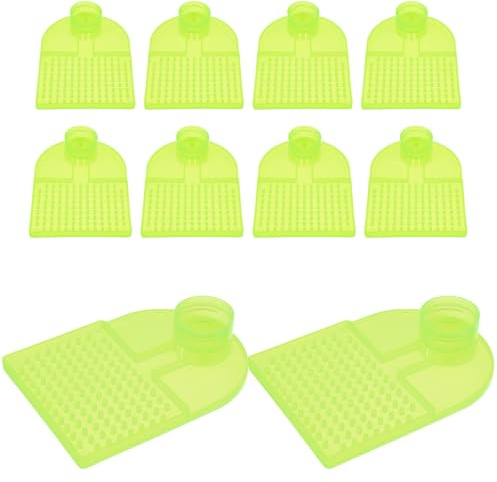 TOYANDONA Dispensador de Comida para Colmenas 10 Piezas Alimentador Líquido Antiahogamiento Compatible Botellas Herramientas Apicultura para Abejas