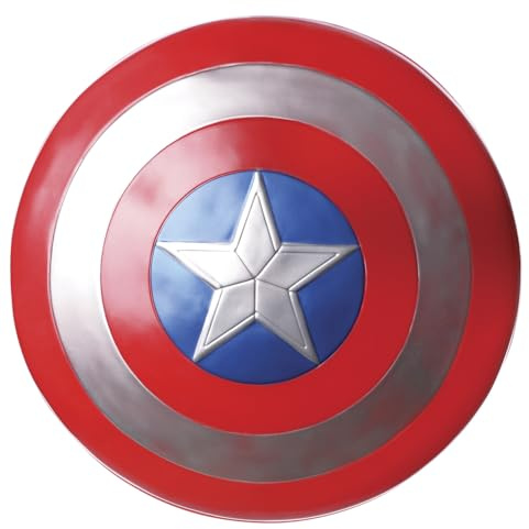 Rubies Official Marvel Endgame Captain America Shield, 12-inch Child's Fancy Dress Accessory,12 x 12 x 2 inches Halloween
