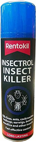 Rentokil 3 x Insectrol Insect Killer 250ml Aerosol