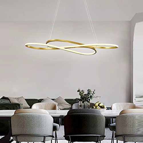 Lanekd LED-lampor för matbord, matsal, pendellampa, hängande lampa, 6 500 K, för kök och vardagsrum, hängande lampa, modern, justerbar höjd, ljuskrona för sovrum, soffbord, dekoration, taklampa, vitt