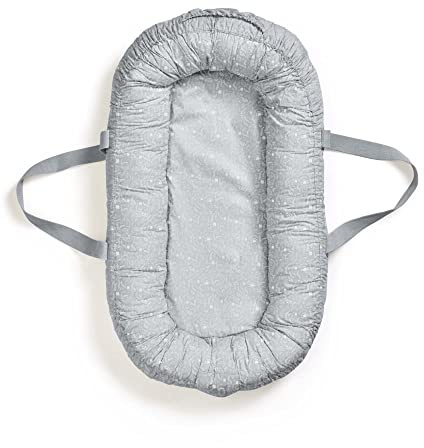 Elodie Details Babynest Kuschelnest Tragbare Babynestchen Neugeborene Kokon für Babys und Säuglinge, Waschbare Reisebett Baby Nestchen 100% Baumwoll 78x45 cm – Monkey Sunrise