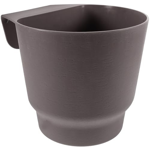 MOBUTOFU Pot De Fleurs Suspendu pour Balcon Jardin avec Chaîne Fixation Facile Décoration Plantes Orchidées Plantes