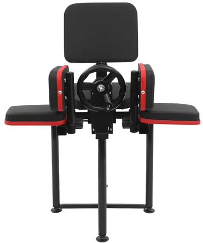 Bensträckare, justerbar träning bensträcka delmaskin, delad maskin för bensträckning för gymmet hemma, lastkapacitet 150 kg, öppningsvinkel max. 240°, svart