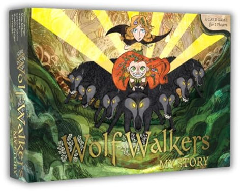 WolfWalkers – My Story Card Game | Beautifully Illustrated 2-Player Game | Based on The Oscar-Nominated Film | Ages 8+ | Quick Setup & Engaging