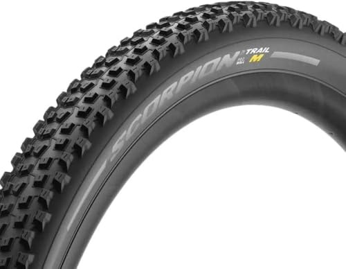 Pirelli Scorpion Trail M Black 29 x 2.6, 1x Fahrradreifen 29 Zoll, MTB Reifen Trail – Mixed Terrain, Fahrradmantel Tubeless Ready TLR pannensicher Faltreifen