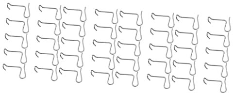 SUPVOX 40pièces Tendeur De Fil De Grillage Inoxydable Outil De Réparation De Clôture pour Jardins Fermes Et Vergers Tendeur De Fil Et Pratique