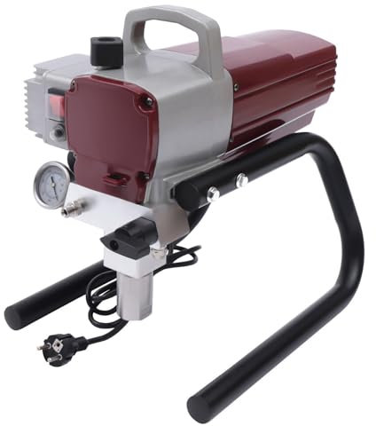 Pulvérisateur de peinture Airless Painter - Efficacité haute pression - Pour intérieur et extérieur - Largeur de pulvérisation : 250 mm - Tuyau de 10 m - Pour dispersions de peintures au latex, vernis