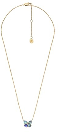 Fossil Damenkette Sutton Butterfly Wings Anhänger Abalone mehrfarbig, JF04812710