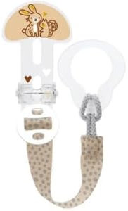 MAM Clip It! & Cover, Kette mit Schnullerbeutel, Neutral