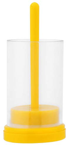 Eujgoov Bienenkönigin-Marker, Königin-Markierungsröhrchen, Königin-Marker, Markierungskäfig, Flaschenröhrchen mit Weichem Kolben, Imkerwerkzeuge, Imkerausrüstung