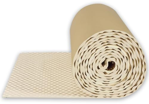 Insonorizacion Acustica Pared Espuma Acustica para El Estudio de Grabación Insonorizacion Acustica Pared Sonido Que Reducen El Eco de La Reverberación para Techo e(Size:20mm Thick(1*10m),Color:Blanco)