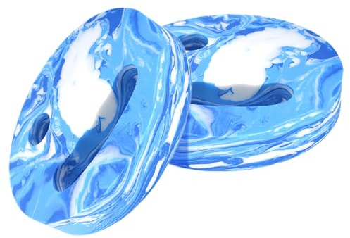 Coussin de Natation, disques d'entraînement d'eau, Aide à la Natation avec Ouvertures de préhension, Jouet Aquatique, Adolescents, Femmes, Accessoires de Bain pour Exercices dans la Piscine