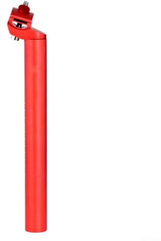 Tige de selle de vélo de montagne 30,9 mm 31,6 mm en alliage d'aluminium Tube court 300 mm Composants de vélo de route Noir Rouge Rose Vert (30,9 x 300 mm rouge)