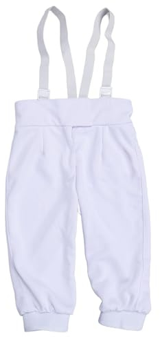 VGEBY Equipo de Esgrima, Pantalones de Esgrima para Niños Engrosados ​​de Tela Ajustable a Prueba de Puñaladas para Entrenamiento de Competición (46)