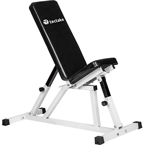 TecTake Banco de musculación Ajustable inclinación | Respaldo y Asiento Regulable