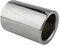 L&P A302 1 Auspuffblende 70mm Edelstahl spiegel poliert Chrom Silber Plug&Play Endrohrblenden Endrohrblende Auspuff Blende Endrohre OEM 18307610636 18307610635 18307610634
