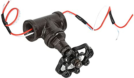 Interruttore Lampada Tubo da Tavolo 1/2 Pollici, Interruttore Luce Valvola di Arresto Vintage in con Accessorio Cavo Elettrico per Luci Tubo da Tavolo Luci Idrauliche