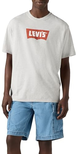 Levi's Vintage Graphic Tee T-Shirt, BW Logo Light Heathe, M Uomo