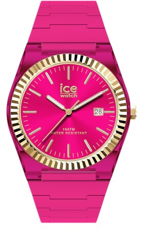 ICE-WATCH - Ice Power PW1 Flashy Pink - Montre Rose pour Femme avec Bracelet en Silicone - 024758 (Small)